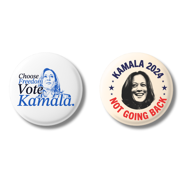 Vote Kamala 2024 Button Pack