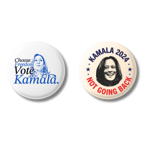 Vote Kamala 2024 Button Pack