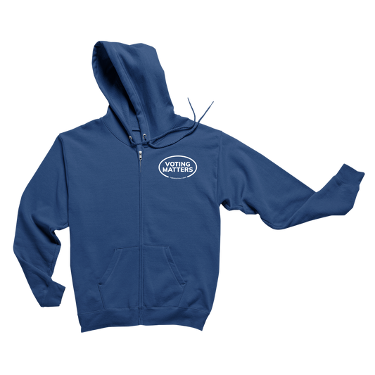 Voting Matters Zip Hoodie