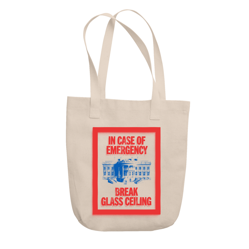 In Case of Emergency, Break Glass Ceiling Tote