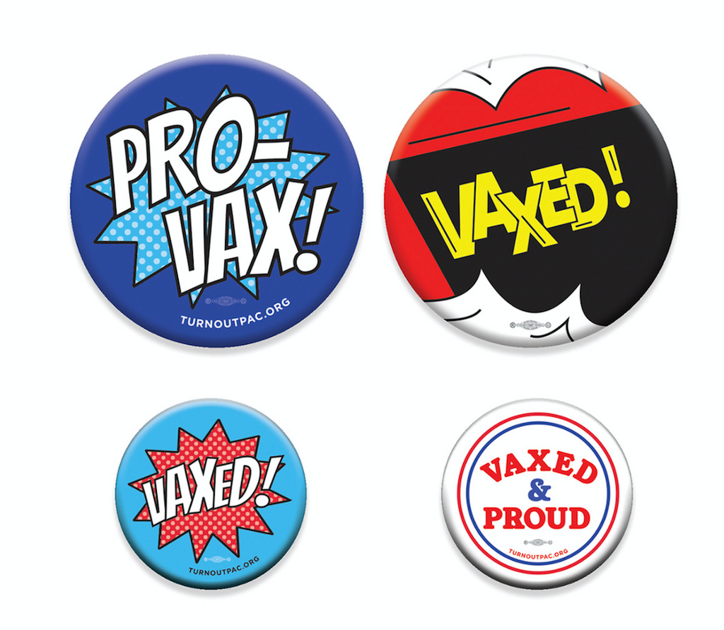 Vaccination Buttons